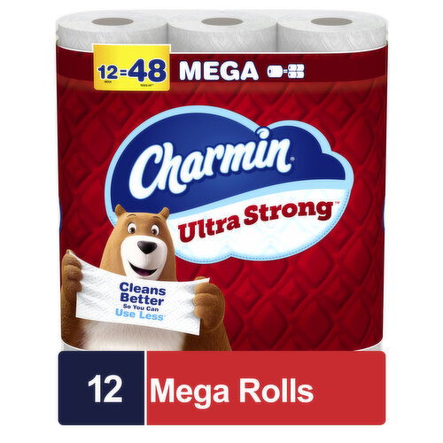 Charmin Ultra Strong Toilet Paper Mega Rolls