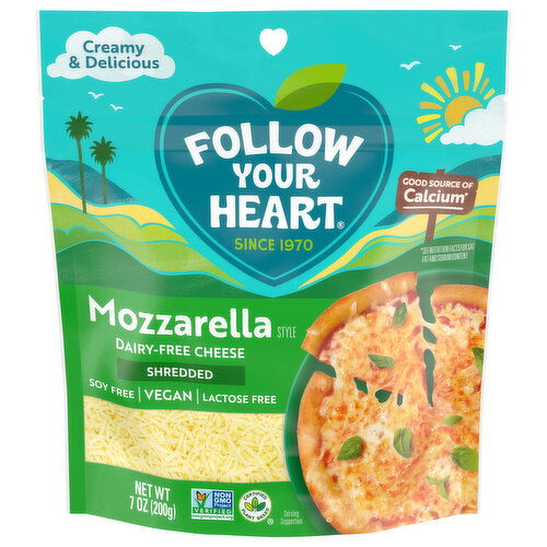 Follow Your Heart Dairy Free Vegan Mozzarella Style Cheese