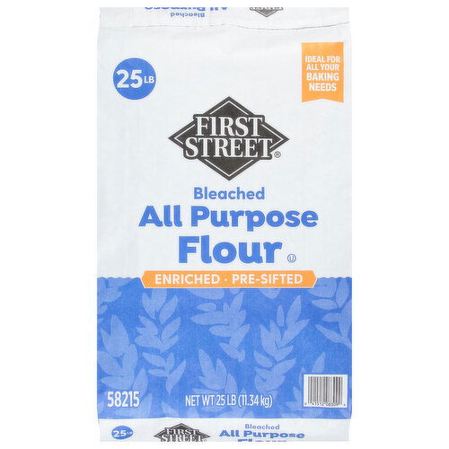 First Street Flour, All Purpose, Bleached