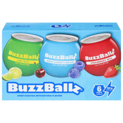 BuzzBallz Assorted Spirit Cocktail Image 1 of 5