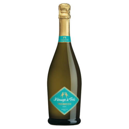 Menage a Trois Extra Dry Glera/Prosecco Italy Sparkling Wine