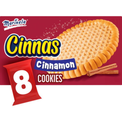 Marinela Cinnamon Cookies, 8 packs, 16.96 oz Image 1 of 11