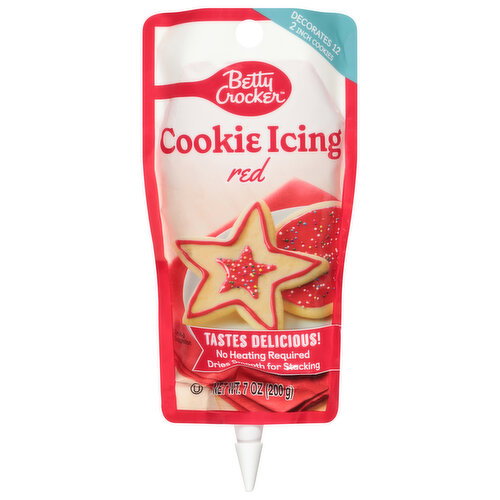 Betty Crocker Red Cookie Icing