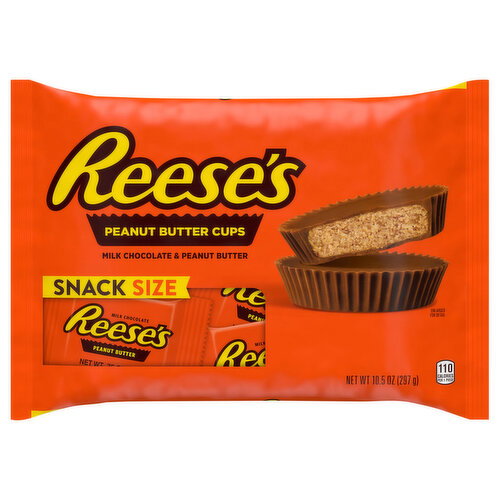 Reese's Milk Chocolate & Peanut Butter Peanut Butter Cups Snack Size