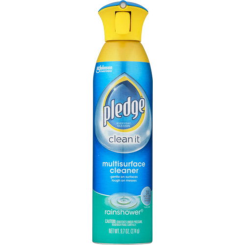 Pledge Multisurface Cleaner, Rainshower