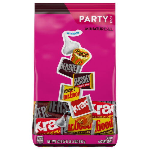Hershey's Miniature Size Candy Assortment Party Pack