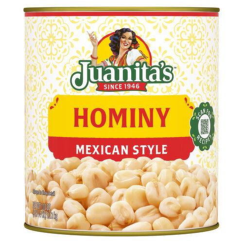 Juanita's Foods Hominy, The Original, Mexican Style