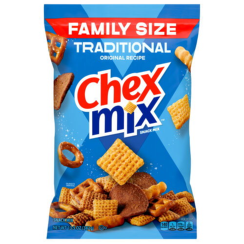 Chex Mix Traditional Original Recipe Snack Mix Family Size