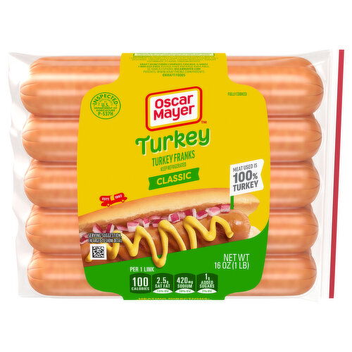 Oscar Mayer Classic Turkey Franks