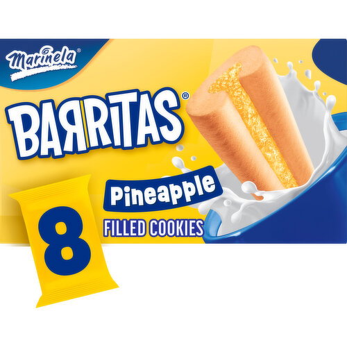Marinela Pineapple Filled Cookies, 8 packs, 15.52 oz