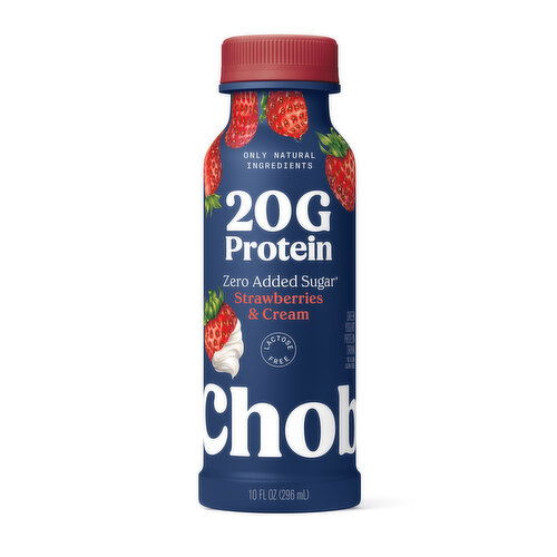 Chobani 20g Drink Strawberry Cream