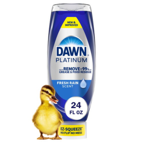 Dawn Dawn Platinum EZ Squueze Dish Soap Fresh Rain, Image 1 of 6
