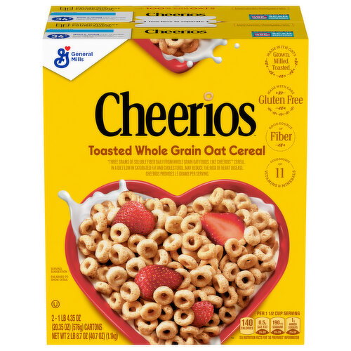Cheerios Toasted Whole Grain Oat Cereal Image 1 of 6