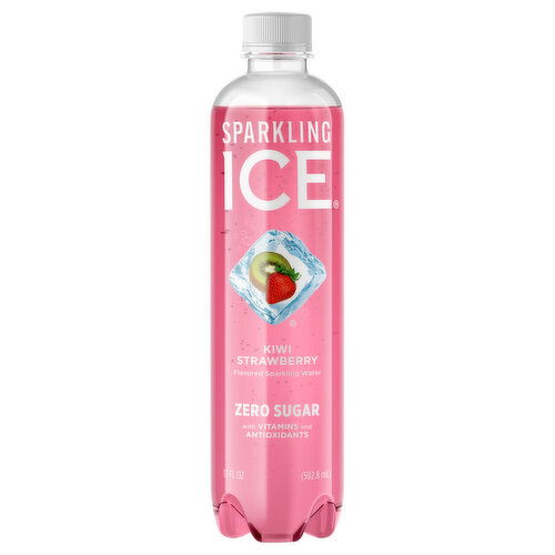 Sparkling Ice Zero Sugar Kiwi Strawberry Sparkling Water