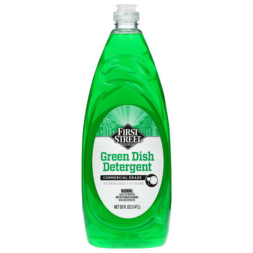 First Street Green Dish Detergent