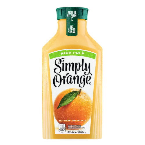 Simply  Orange Juice High Pulp Bottle