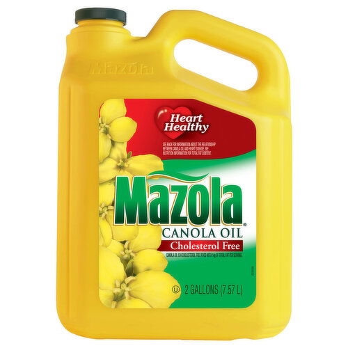 Mazola Canola Oil, Cholesterol Free, Heart Healthy