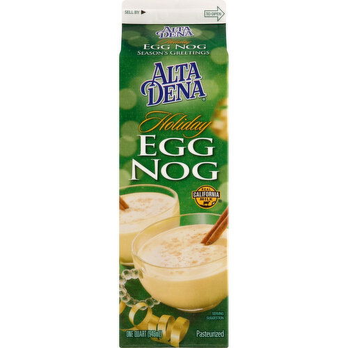 Alta Dena Holiday Eggnog Quart