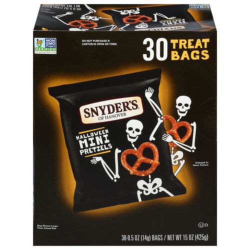 Snyder's of Hanover Pretzels, Halloween, Mini