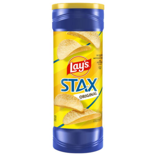 Lay's Stax Original Potato Crisps Image 1 of 3