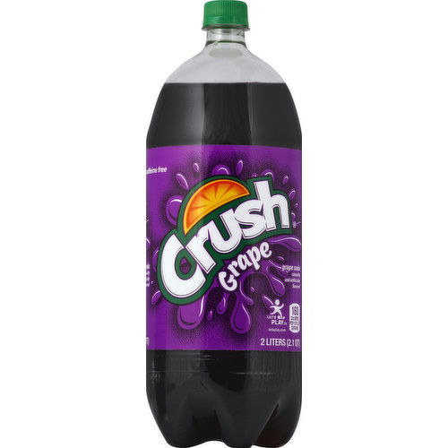 Crush Soda, Grape, Caffeine Free