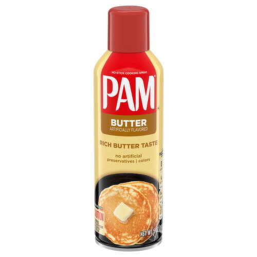 Pam No-Stick Butter Cooking Spray Image 1 of 4