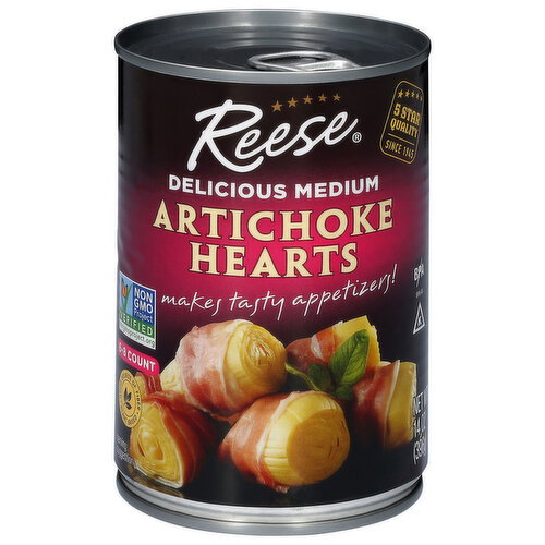 Reese Delicious Medium Artichoke Hearts Image 1 of 6