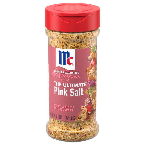 McCormick Himalayan Pink Salt with Black Pepper and Garlic All Purpose Seasoning Image 1 of 11