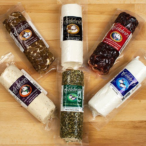 Chevre Garlic Herb Log