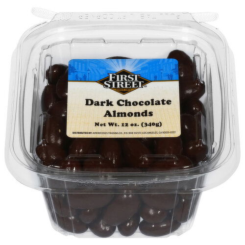 First Street Almonds, Dark Chocolate