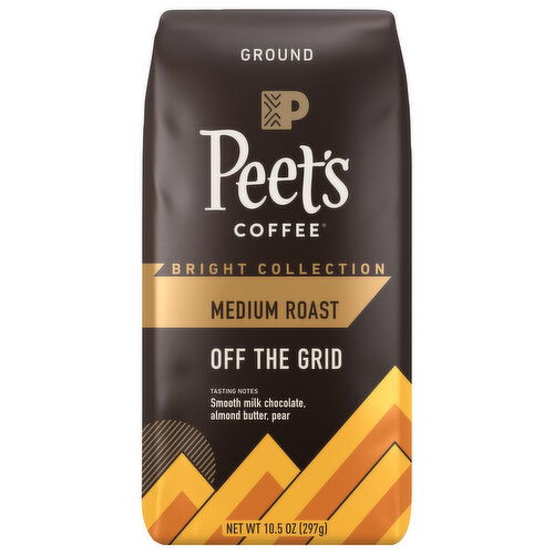 Peet's Coffee Off the Grid Medium Roast Ground Coffee