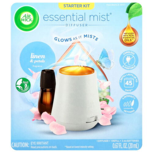 Air Wick Linen & Petals Diffuser Starter Kit