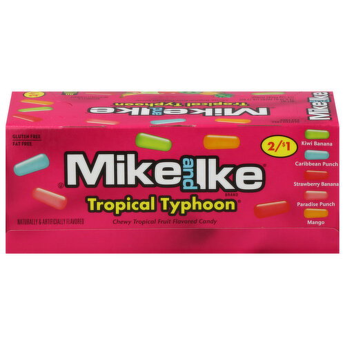 Mike and Ike Chewy Tropical Typhoon Candy Image 1 of 6
