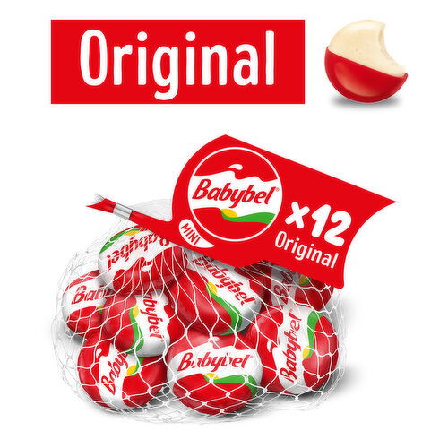 Mini Babybel® Mini Babybel® Original Snack Cheese, 12 Pack (8.5 oz)