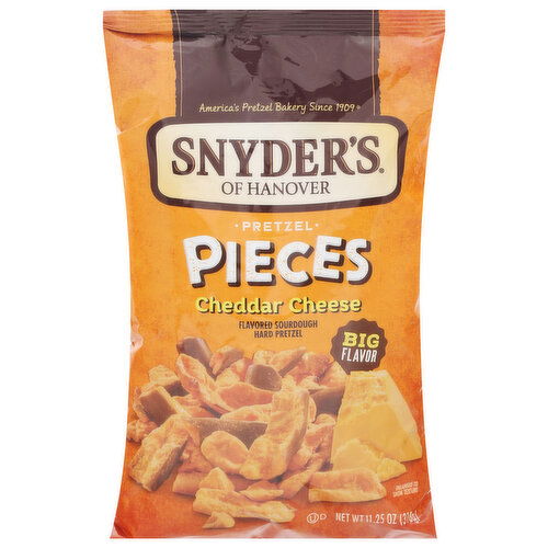 Snyder's of Hanover Pretzel Pieces, Cheddar Cheese