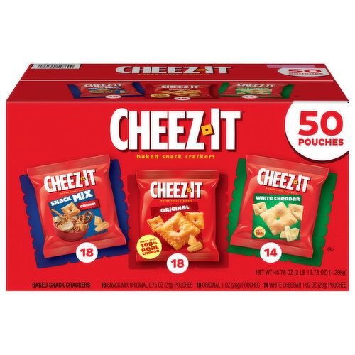 Cheez-It Original/White Cheddar Baked Snack Crackers