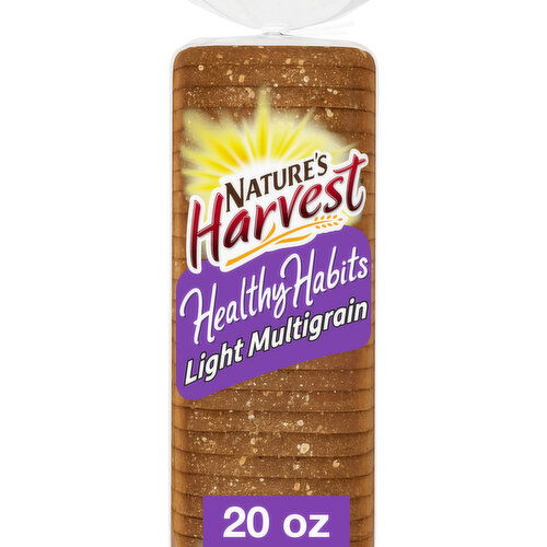 Nature's Harvest Light Multigrain Bread, 20 oz