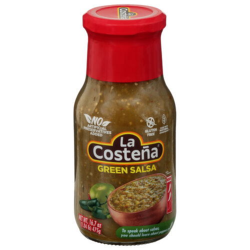 La Costena Tomatillo Sauce, Green Salsa