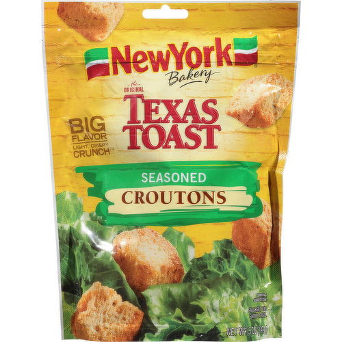 New York Croutons, Seasoned, Texas Toast