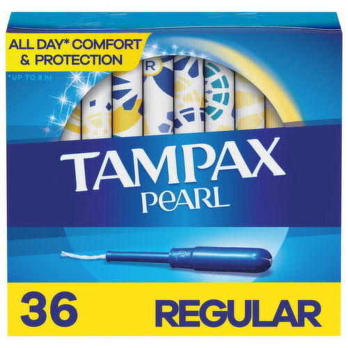 Tampax Pearl Tampons, Regular