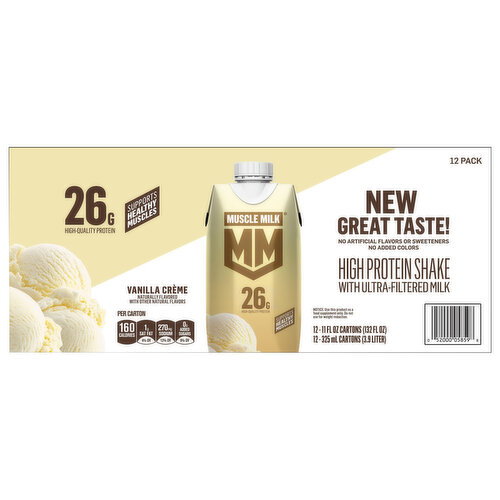 Muscle Milk Genuine Protein Shake Vanilla