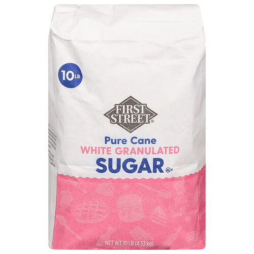 First Street Pure Cane White Granulated Sugar