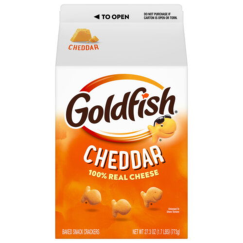 Goldfish Cheddar Baked Snack Crackers