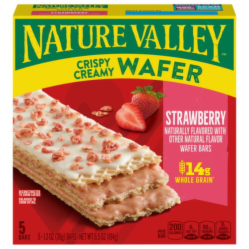 Nature Valley Crispy Creamy Strawberry Wafer Bars