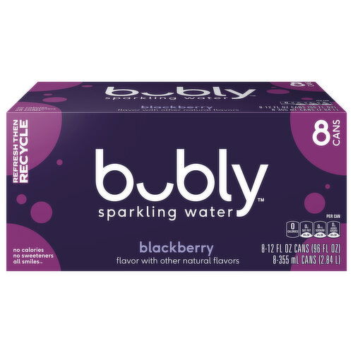 Bubly Blackberry Sparkling Water