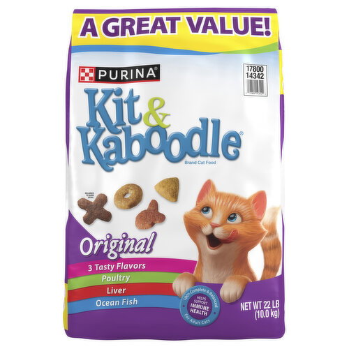 Kit & Kaboodle Adult Original Cat Food Image 1 of 5