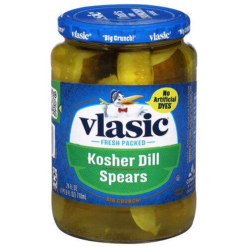 Vlasic Pickles, Spears, Kosher Dill