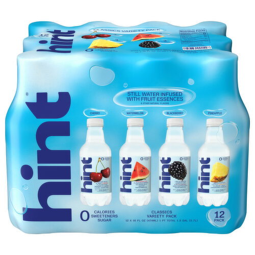Hint Assorted Water Classic Variety Pack