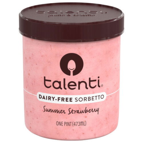 Talenti Dairy-Free Summer Strawberry Sorbetto