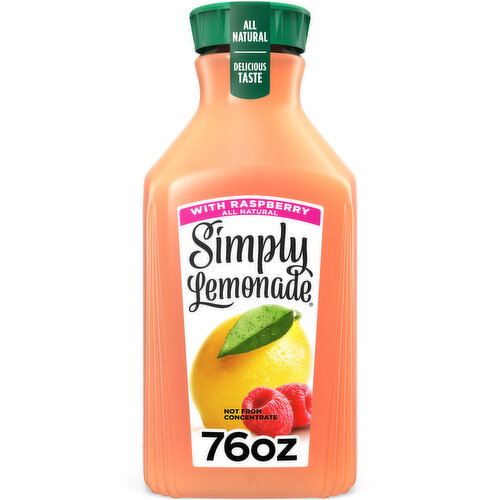 Simply Lemonade with Raspberry Bottle